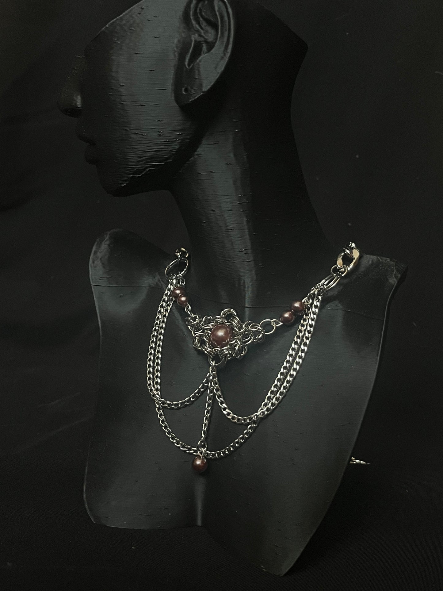 The Garnet Eclipse Necklace