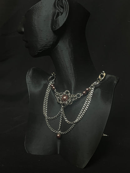 The Garnet Eclipse Necklace