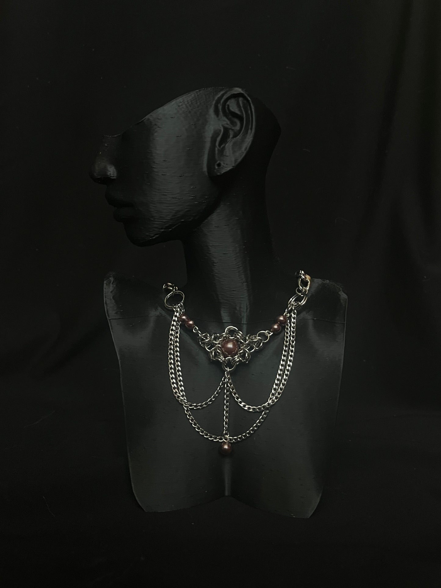 The Garnet Eclipse Necklace