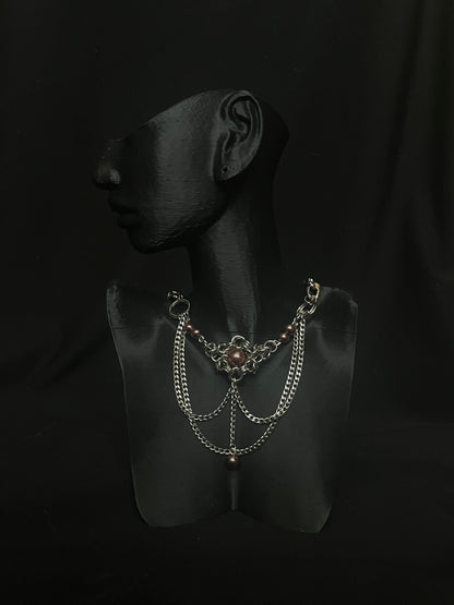 The Garnet Eclipse Necklace