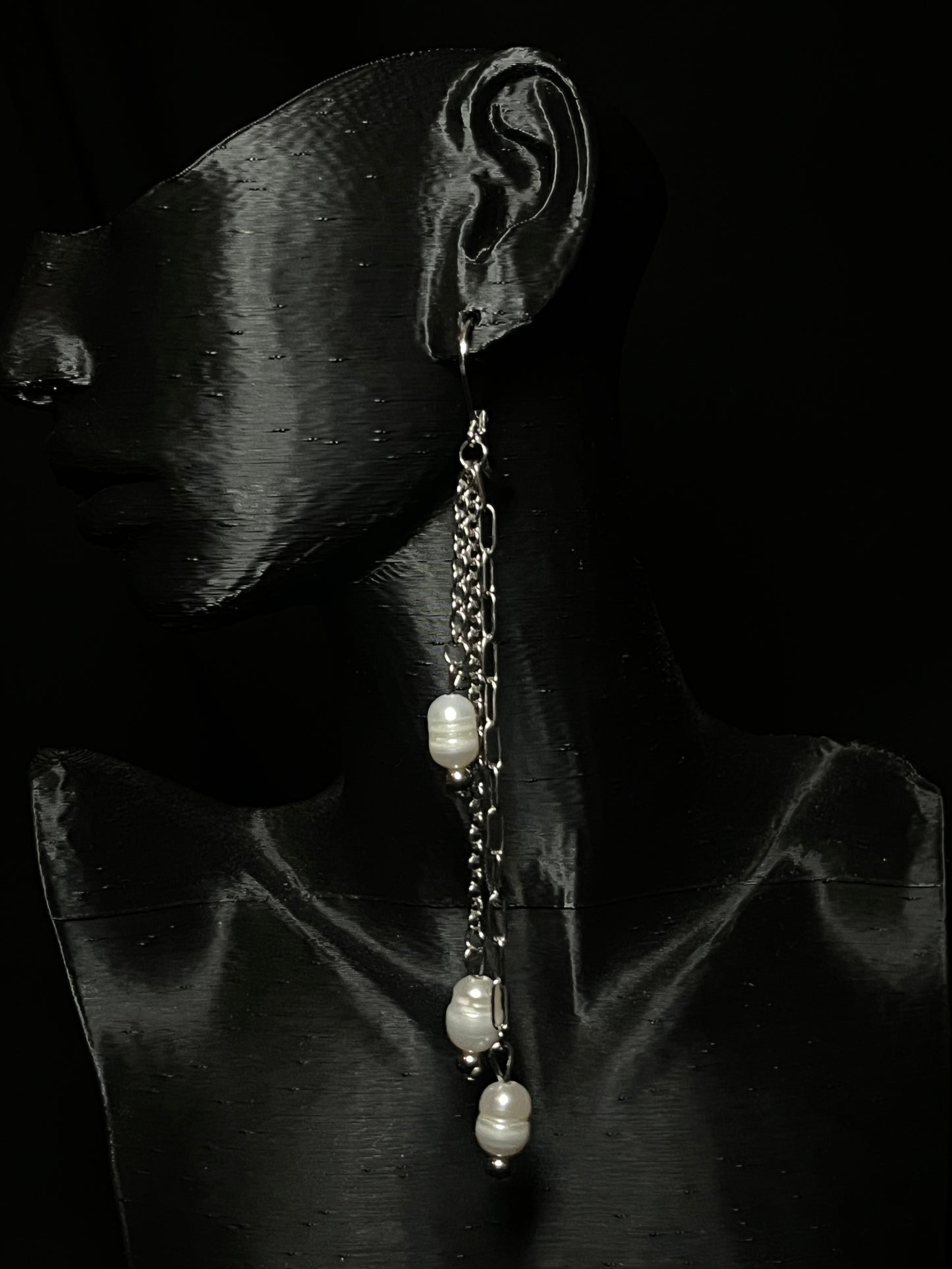 Pearl Cascade Earrings