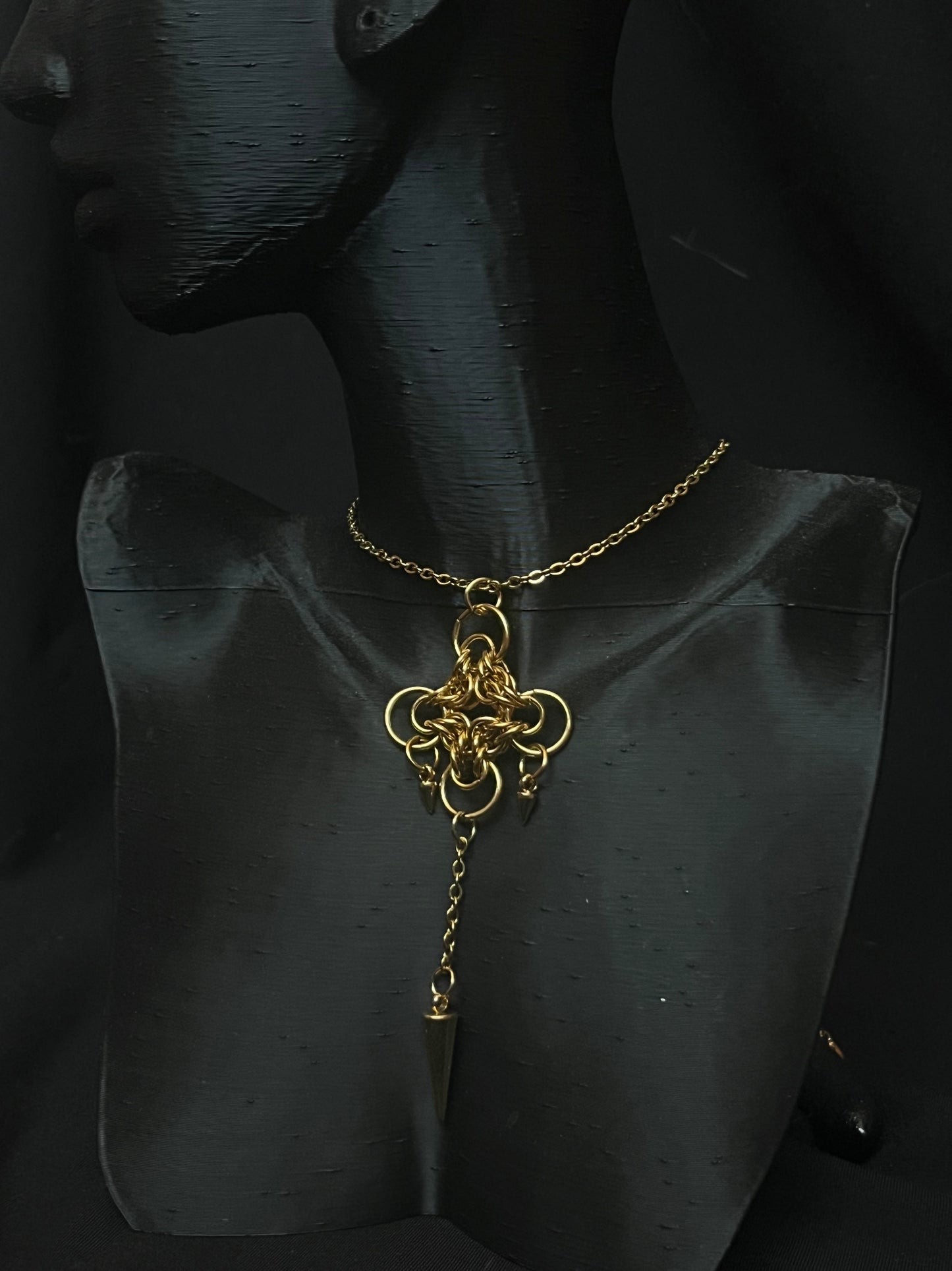 Gold Rockstar Necklace