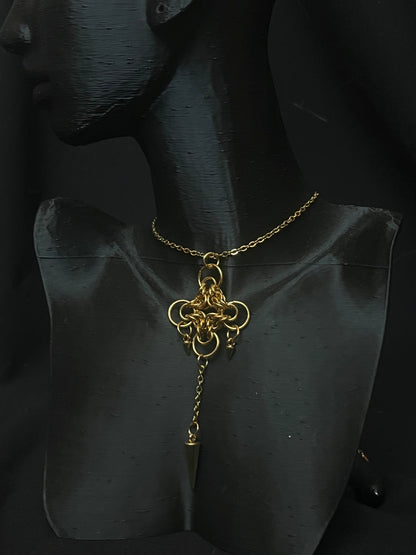 Gold Rockstar Necklace