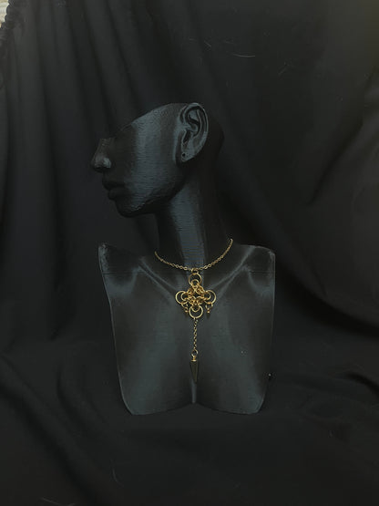 Gold Rockstar Necklace