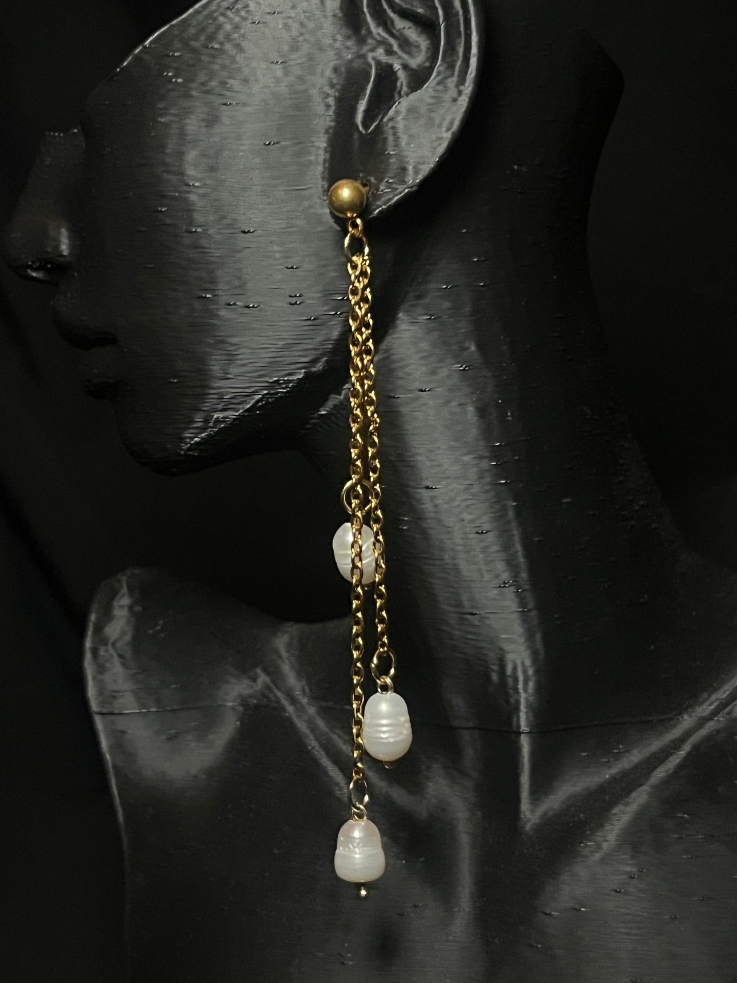 Pearl Cascade Earrings