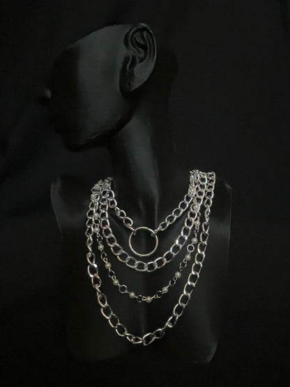 The Quad Chain Necklace