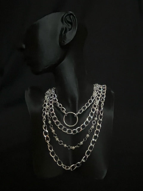 The Quad Chain Necklace