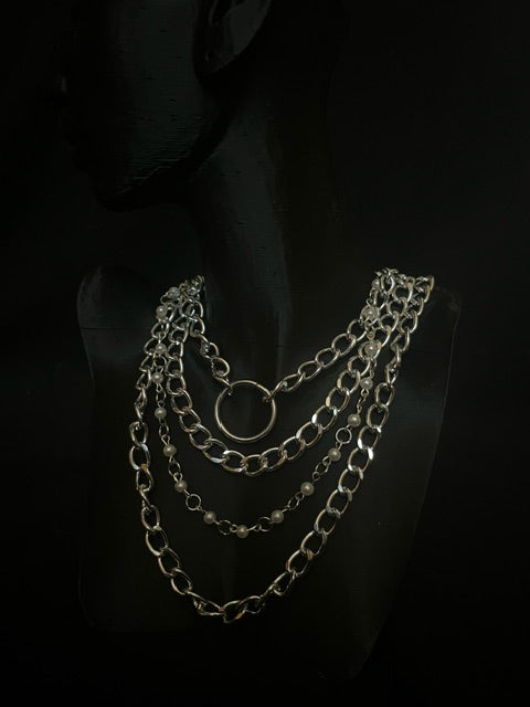 The Quad Chain Necklace