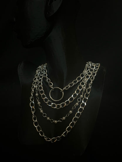 The Quad Chain Necklace
