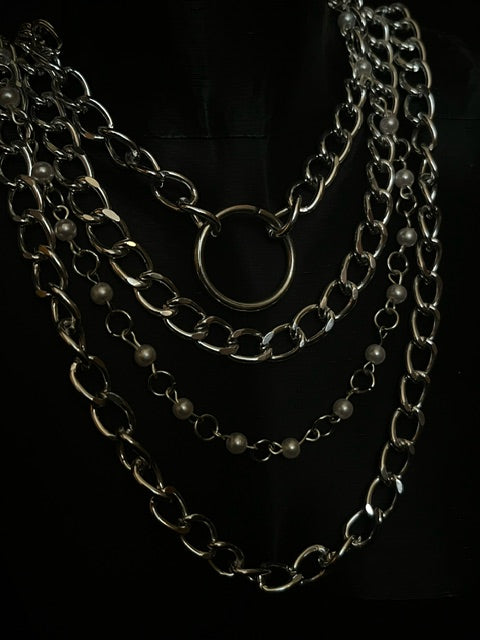 The Quad Chain Necklace