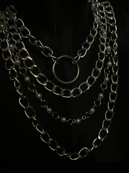 The Quad Chain Necklace